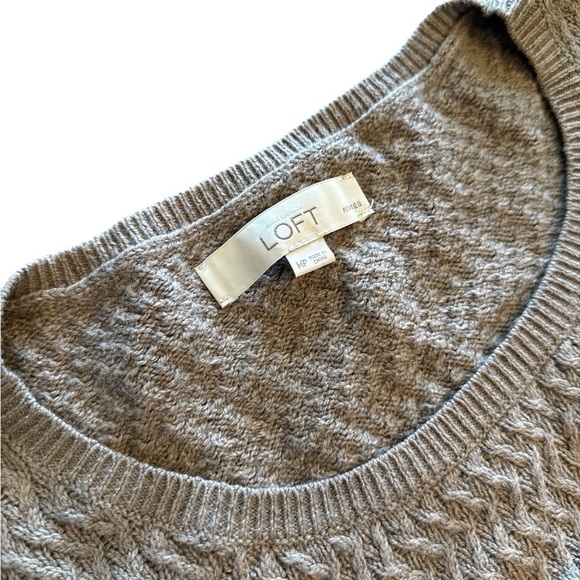 Tan Loft Knit Sweater Dress - Picture 5 of 6